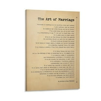The Art of Marriage Wilferd Arlan Peterson Poster Decorative Painting Canvas Wall Art Living Room Posters Bedroom Painting 12x18inch(30x45cm)