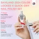 thumbnail image 5 of Set de esmaltes de uñas SAVILAND Classic Quick Dry, 6 unidades con aceite de ricino, 5 of 7