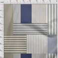 thumbnail image 4 of oneOone Cotton Flex Dusty Green Fabric Stripes Dress Material Fabric Print Fabric By The Yard 40 Inch Wide, 4 of 4