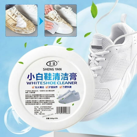

YiFudd White Shoe Cleaning Cream Multi-functional Cleaning Brightening Whitening And Yellowing Maintenance For Sports Shoes White Shoe Stain Whitening Cleaner