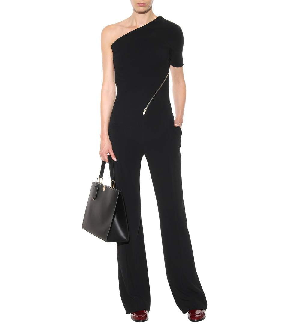 stella mccartney one shoulder jumpsuit