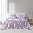 thumbnail image 1 of 6 PCS Queen Luxury Sheet Set Lilac, 1 of 5