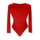 thumbnail image 3 of Body moldeador de color para mujer, ropa interior con realce y moldeador de glúteos, ropa moldeadora ajustada de manga larga para mujer., 3 of 5