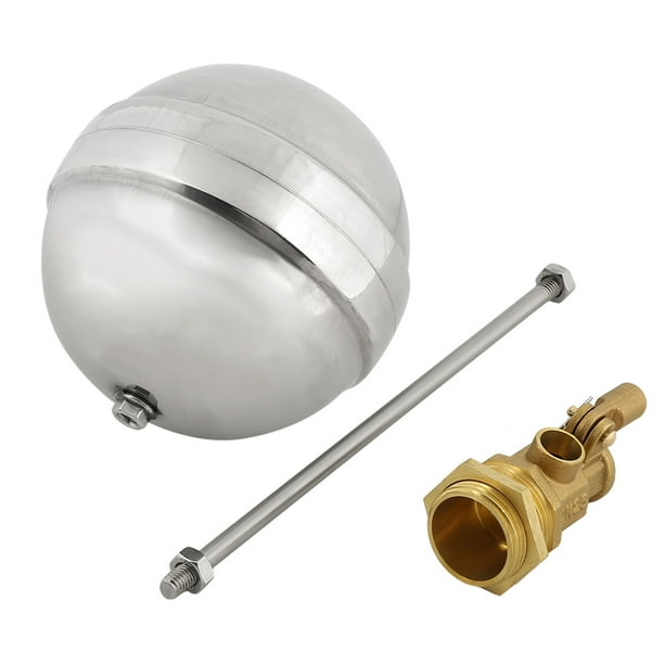 D Float Ball,DN25 G1 Brass Male Stainless Steel Float Ball Float Ball