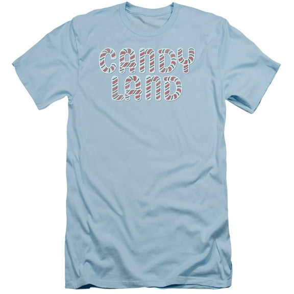 Candy Land Candy Land Logo S/S Adult 30/1 T-Shirt Light Blue