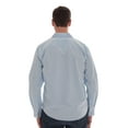 thumbnail image 3 of Whiskey and Oak Mens Solid Slim Fit Long Sleeve Button Down Shirts 67906-BLK-M (Light Blue, X-Large), 3 of 4