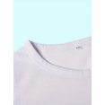 thumbnail image 3 of SECOND GRADE Print Cotton Crew Neck Short Sleeve T-Shirt For Girls, Casual Summer Tee, Breathable & Lightweight Top, 3 of 7