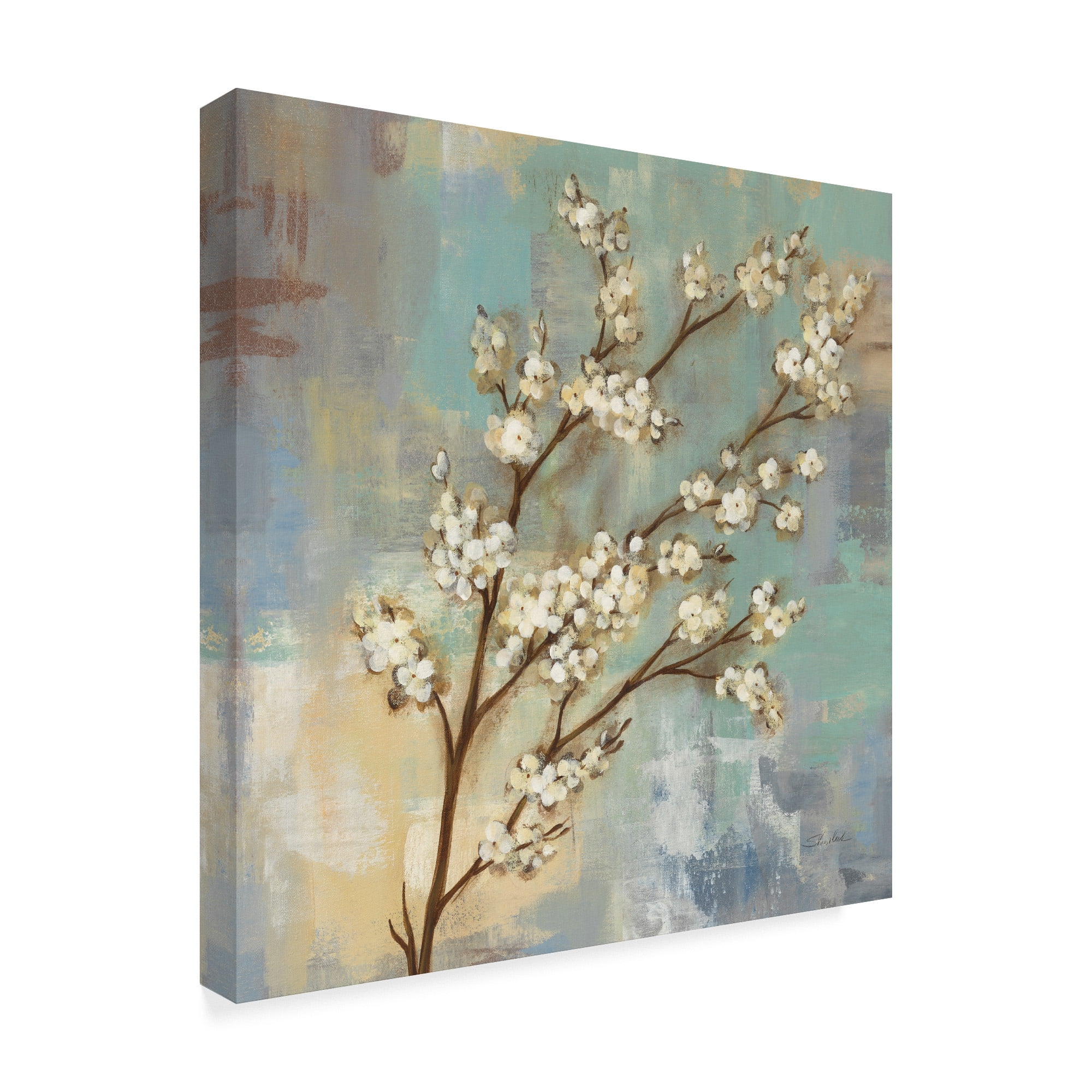 Trademark Fine Art 'Kyoto Blossoms I' Canvas Art by Silvia Vassileva