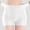 White, variant on Scyoekwg Women's Boyshort Underwear Stretch Solid Color Safety Panties Breathable Mid‑Waist Ladies Briefs For Daily Wear (Beige,XL)