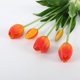 thumbnail image 5 of Ramos de flores artificiales LINSIE Tulipanes naranja x15, 5 of 7