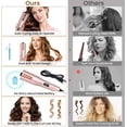 thumbnail image 6 of Automatic Hair Curler with 4 Temperature & 3 Timer Settings, Auto-Rotating Ceramic Curling Iron with Anti-Tangle & Anti-Scald Design, 6 of 8