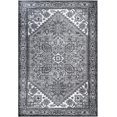 thumbnail image 2 of nuLOOM Sara Medallion Area Rug, 5' x 8', Gray, 2 of 2