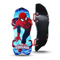 RYDR - Marvel 45" Two Person Foam Sleds, Snow Sled Slider -Spider Man