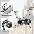 thumbnail image 6 of Exercise Bike Indoor Cycling Bike for Workout Fitness Adjustable Stationary Bicycle Home Gym Equipment Cardio Bikes with LCD Display and Comfy Seat Cushion, 6 of 9
