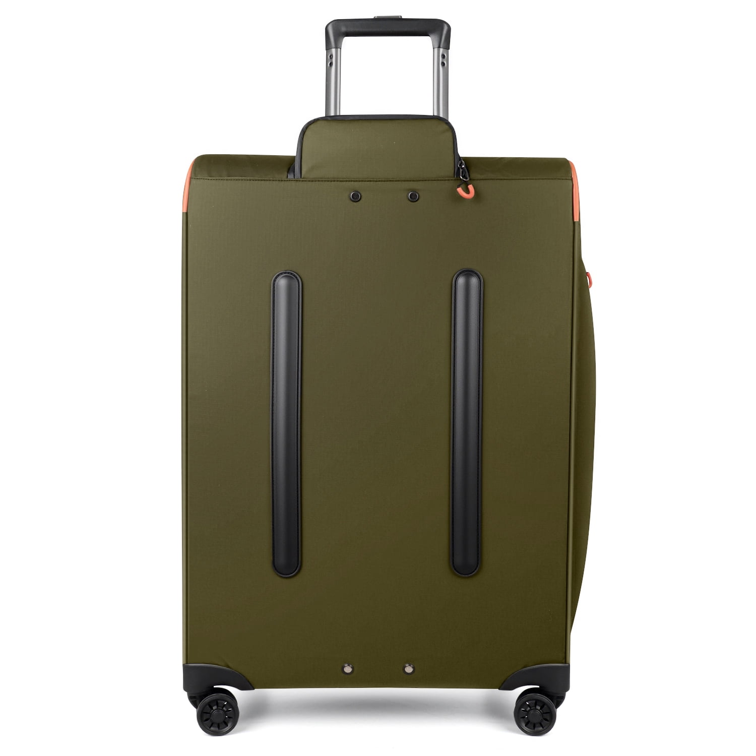 New York Xpress 26" Softside Medium Checked Luggage, Lightweight Water-Resistant Upright Suitcase with Wheels, Green - TA8353