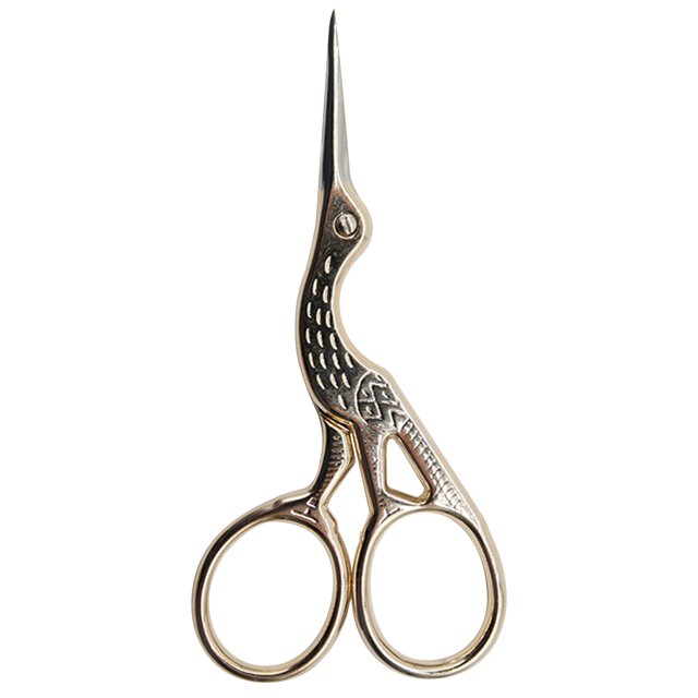 Coofit 1 Pair Embroidery Scissors Professional Stainless Steel Scissors Sewing Scissors