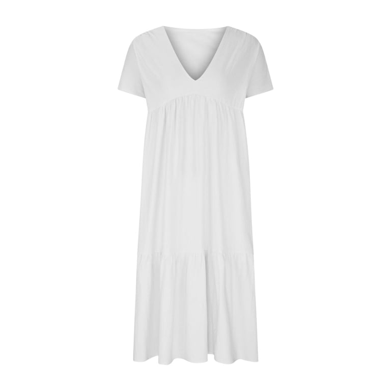 chinese dress ladies NEW* Lillian West Soft, Floaty Chiffon A-Line with V Neck & Shoestrin