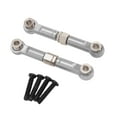 thumbnail image 5 of 2pcs RC Car Steering Linkage Rod Set Aluminum Alloy Adjustable Tie Rods for 1 14 Scale RC Trucks, 5 of 9
