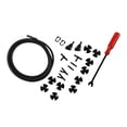 thumbnail image 2 of DYNWAVECA Windshield Washer Hose Nozzles Set 5113049AA Glass Cleaning Washer Spray Jet, 2 of 10