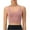 Rose Gold, variant on Aueoeo Backless Sports Bra for Women Strappy Yoga Bra Low Impact Workout Crop Tank Tops Comfort Seamless Stretchy Sports Bra