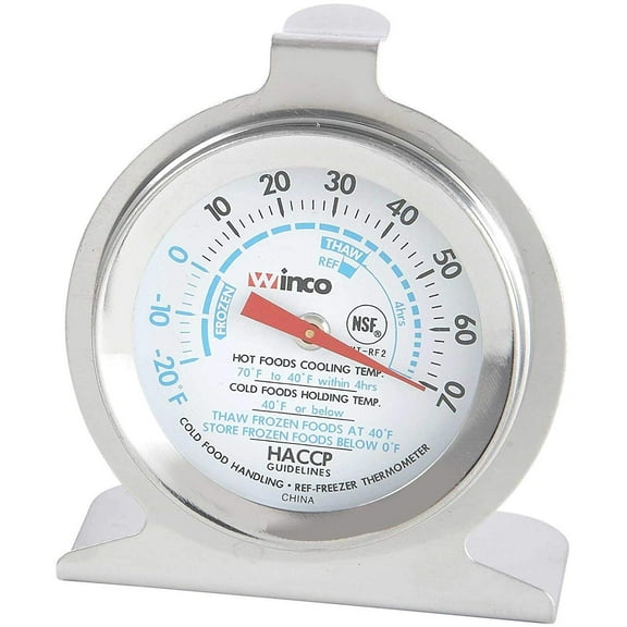 Winco Refrigerator/Freezer Thermometer