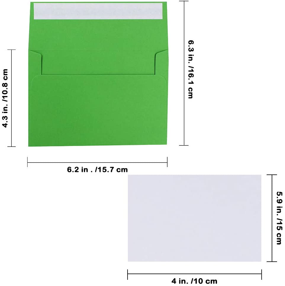 90 Sets 18 Colors Invitation Envelopes Peel Press Self Seal 4 1 4 X 6 1 4 Envelopes With Blank White Flat Cards For Wedding Shower Birthday Holiday Mailing Announcement Diy Cards Making Walmart Canada
