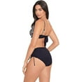 thumbnail image 3 of Skinny Dippers BLACK MULTI Motley Bridgette Bikini Swim Top, US Small, 3 of 4