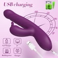 thumbnail image 4 of TLUDA Rechargeable Heated G Spot Vibrator Rabbit Vibrator Stimulator Personal Massager Sex Toys for Women Purple, 4 of 6