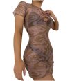 thumbnail image 1 of Mujeres moda sexy estampado tubo top sarongs cubrir blusa bata traje de baño Fridja  nalpqowj52242, 1 of 8
