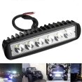 thumbnail image 5 of 18W 6 LED Car LED Work Light DRL Spotlight High Bright Waterproof Auto Offroad SUV Truck Headlights Driving Lamp 12V, 5 of 5