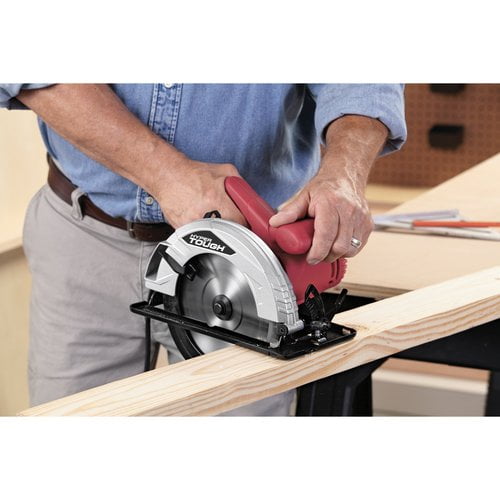 Hyper Tough 12-Amp Corded 7-1/4-Inch Circular Saw, AQ10003G