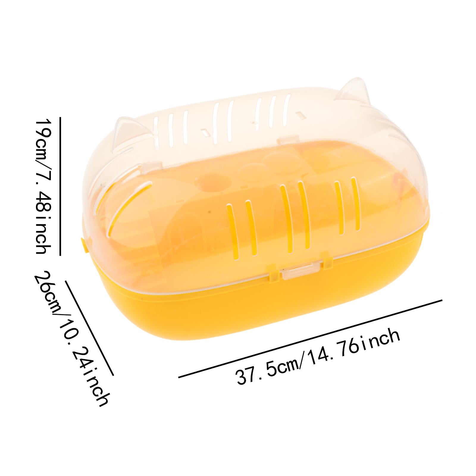 Bothyi Portable Hamster Cage Chinchillas Carry Case for Guinea Pig Hedgehog Ferrets with