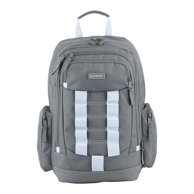Eastsport Allegiance Expandable Recycled Backpack, Ash Grey photo 1