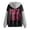 Black, variant on Futezty Women's Letter Graphic Drawstring Hoodies Long Sleeve Thermal Pullovers Sweatshirts