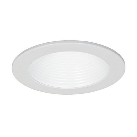 - Jesco Lighting RLT-4002-WH-WH 4 in. Aperture Step Baffle Trim, White
