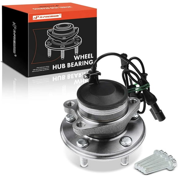 A-Premium Wheel Hub and Bearing Assembly Compatible with Jaguar S-Type 2000-2008 XF 2009-2014 XJ8 XJR 2004-2005 Front Driver or Passenger Side