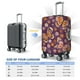 thumbnail image 4 of Fotbe Buffalo Plaid and Butterflys Funda Protectora para Equipaje, Antirrayones y Resistente a la Suciedad, Compatible con Maletas de 18 a 32 Pulgadas-Large, 4 of 7