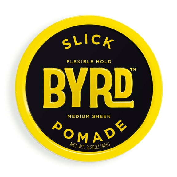 Byrd Slick Pomades Flexible Hold Medium Sheen Tin Can - 3.35oz