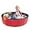 Red, variant on Foldable Dog Pool, 39" x 12" Kiddie Pool with Hard Plastic, Non-Slip Dog Bath Tub for Outdoor Backyard, Collapsible Dog Swimming Pool for Kids Dogs Pets (Blue)