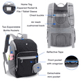 thumbnail image 5 of J World Boys And Girls Junior Backpack With Lunch Box For School, Black, 5 of 7