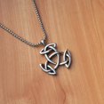 thumbnail image 2 of Cross-Border Foreign Irish Carnival Couple Necklace Female Celtic Knot Charm Trendy Unisex Necklace, 2 of 4