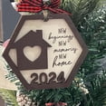 thumbnail image 4 of Fiudx Colgante Navideño de Madera con Forma de Mascota, Ideal para Decorar Fiestas, Ideal para Colgar En El Árbol o Ventana, Ideal para Fiestas o Regalos, 9 Cm, 1 Unidad., 4 of 5