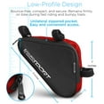 thumbnail image 7 of Aduro Sport Bicycle Bike Storage Bag Triangle Saddle Frame Pouch for Cycling Red, 7 of 7
