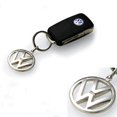 thumbnail image 2 of Volkswagen Metal Key Chain Keyring Fob Silver, 2 of 2
