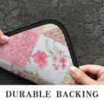 thumbnail image 6 of Pioneer Flower Floral Print Pattern Door Rugs,Washable Non Slip Door Mats Indoor,Decorative Door Mats,Entry Mat Indoor for Entrance,Bedroom,Kitchen,Bathroom,30"x17", 6 of 6
