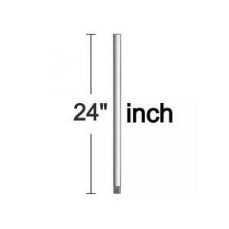 

Minka-Aire Ceiling Fan Downrod - Chrome - DR524-CH