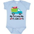 thumbnail image 3 of Inktastic My Tio Loves Me Truck for Nephew Boys Baby Bodysuit, 3 of 5