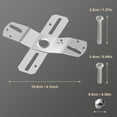 Upgraded Universal Ceiling Light & Fan Mounting Bracket with Long