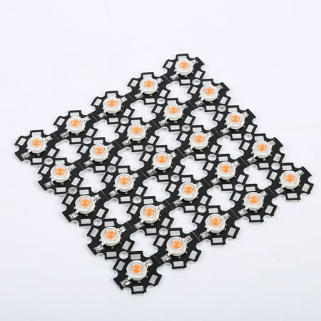 

3w Led Chip Full Spectrum Led Grow Chip Led Chip 25Pcs/Pack 3W Full Spectrum 380nm-840nm Wavelength Led Plant Grow Light Chips (With 20mm PCB)