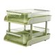 thumbnail image 4 of Organizador de escritorio con 2 pequeñas cajas de almacenamiento y doble asa. Verde claro, 4 of 9